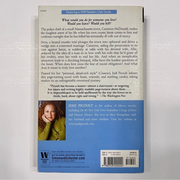 Mercy Jodi Picoult Paperback - Picture 2 of 4